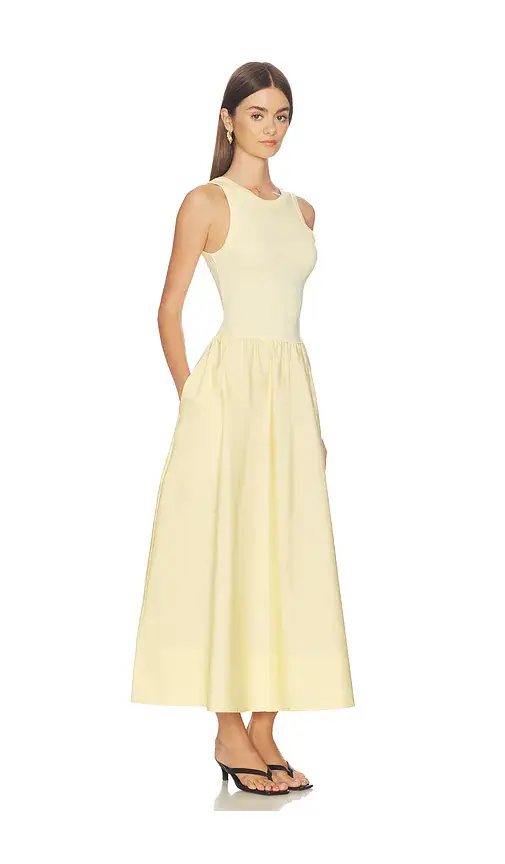 Polo Ralph Lauren Crew Neck Sleeveless Fit And Flare Dress | Thumbnail 2 Polo Ralph Lauren Crew Neck Sleeveless Fit And Flare Dress | Thumbnail 2