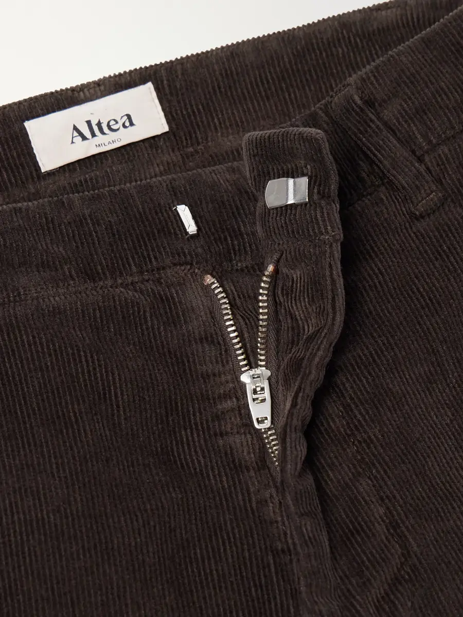 Altea Dumbo Straight-Leg Cotton-Blend Corduroy Trousers - Men | Thumbnail 6