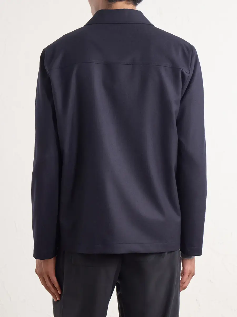 Altea Pablo Wool-Blend Flannel Overshirt - Men | Thumbnail 4 Altea Pablo Wool-Blend Flannel Overshirt - Men | Thumbnail 4