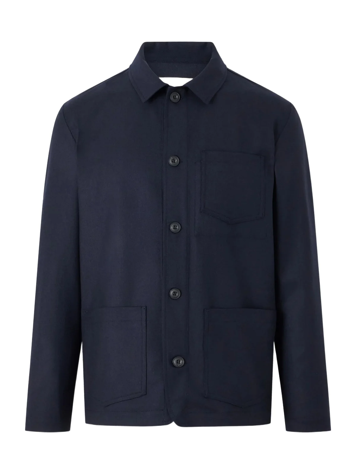 Altea Pablo Wool-Blend Flannel Overshirt - Men