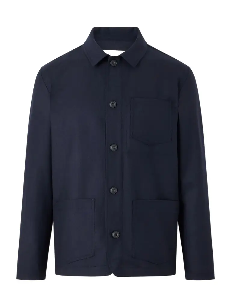 Altea Pablo Wool-Blend Flannel Overshirt - Men | Image 1 Altea Pablo Wool-Blend Flannel Overshirt - Men | Image 1