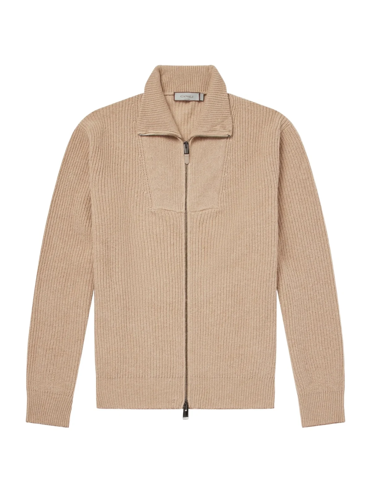 Wool and Cashmere-Blend Zip-Up Sweater - Men