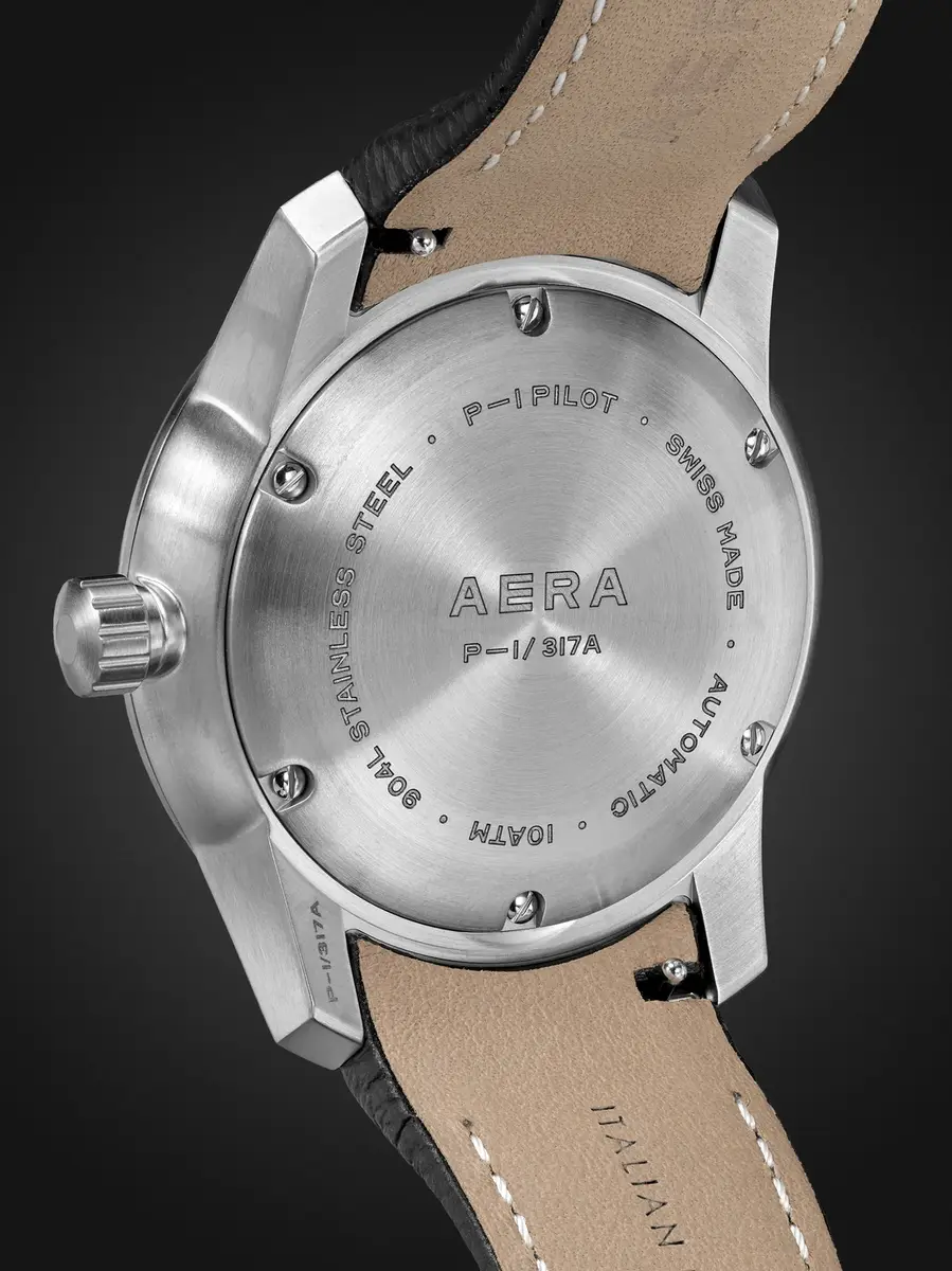 Aera P-1 Pilot Automatic Stainless Steel Watch - Men | Thumbnail 4 Aera P-1 Pilot Automatic Stainless Steel Watch - Men | Thumbnail 4