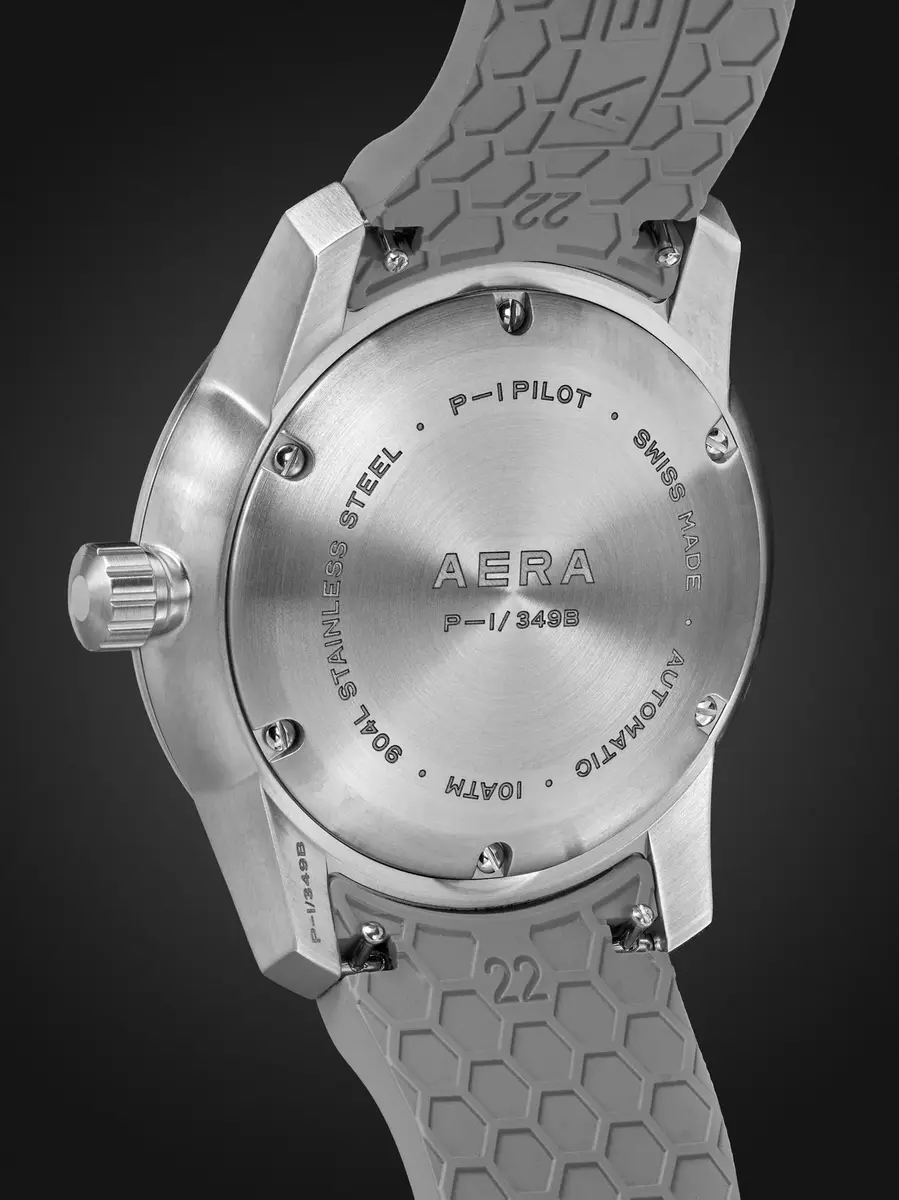 Aera P-1 Airforce Automatic Stainless Steel Watch - Men | Thumbnail 4