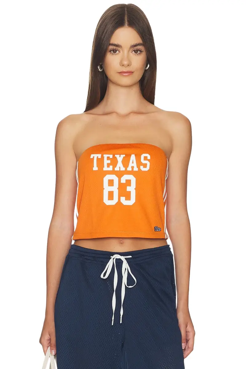 Hype and Vice Texas Jersey Tube Top