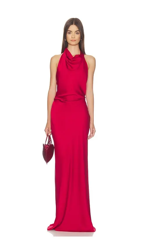Simkhai Reannon Draped Gown | Image 1 Simkhai Reannon Draped Gown | Image 1