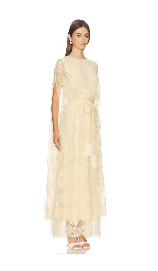 Zimmermann Valiant Lace Caped Maxi Dress | Thumbnail 2 Zimmermann Valiant Lace Caped Maxi Dress | Thumbnail 2