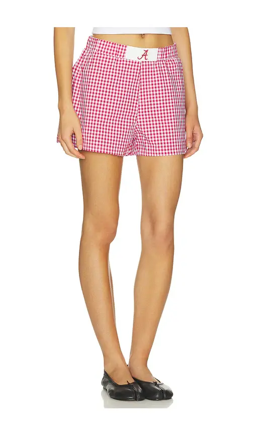 Hype and Vice Alabama Gameday Gingham Short | Thumbnail 2