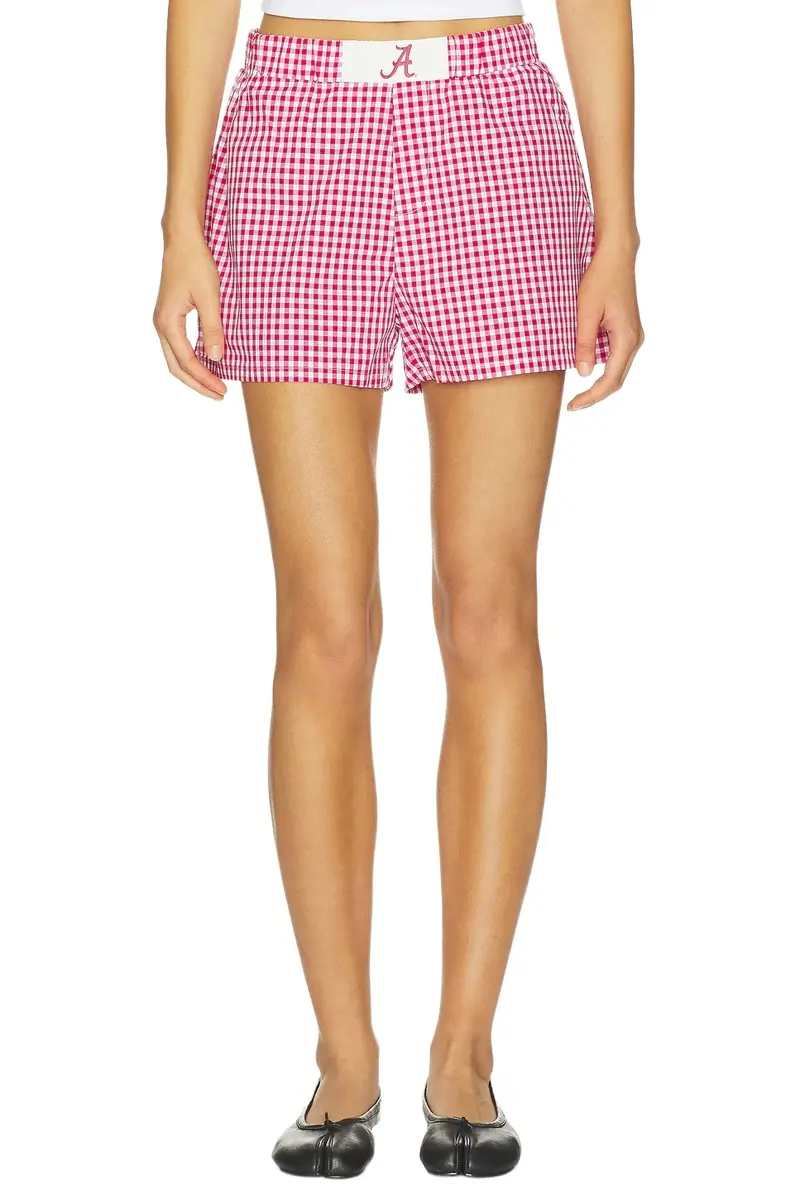 Hype and Vice Alabama Gameday Gingham Short