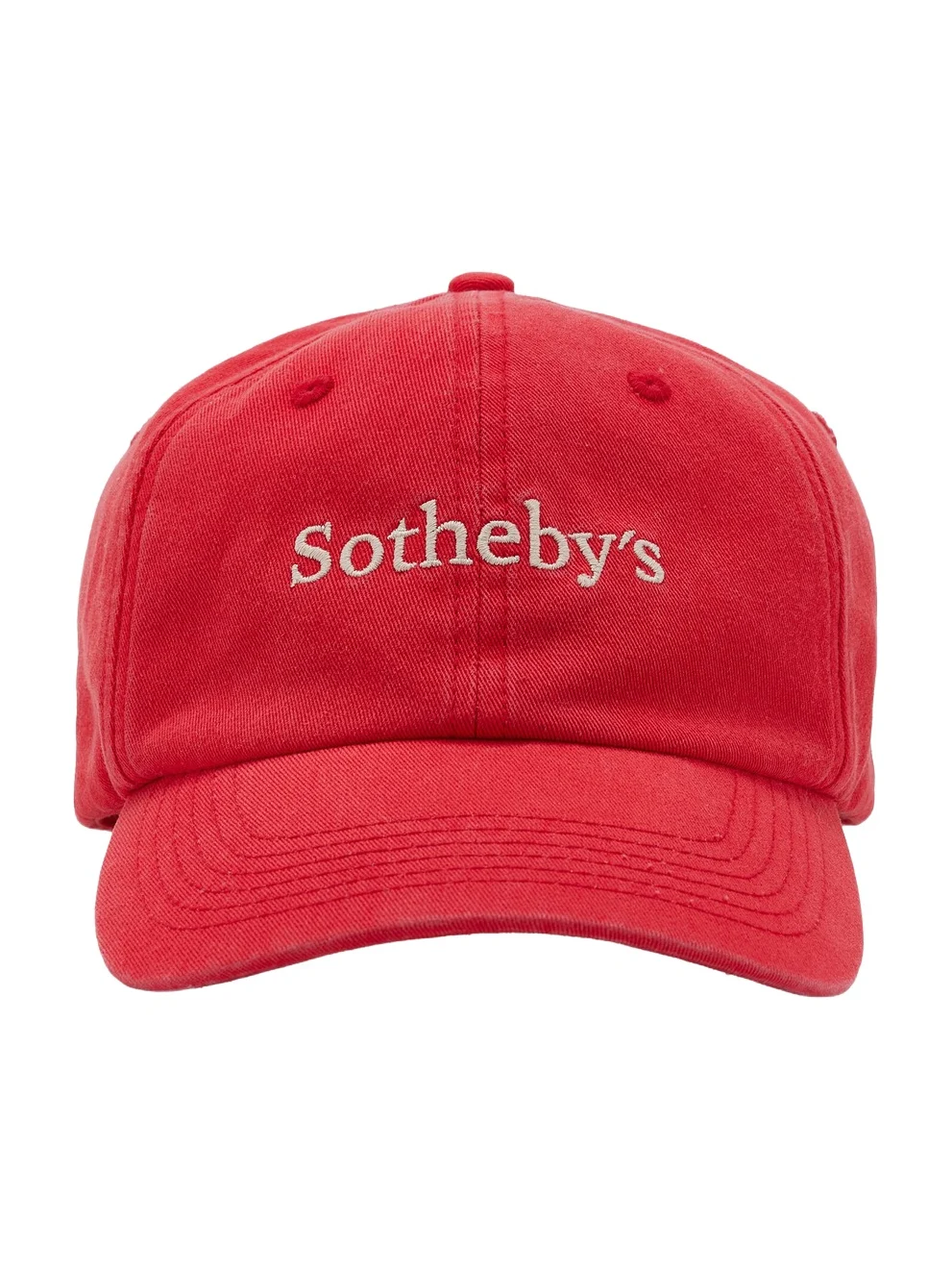FRAME x Sotheby's Cotton Baseball Cap