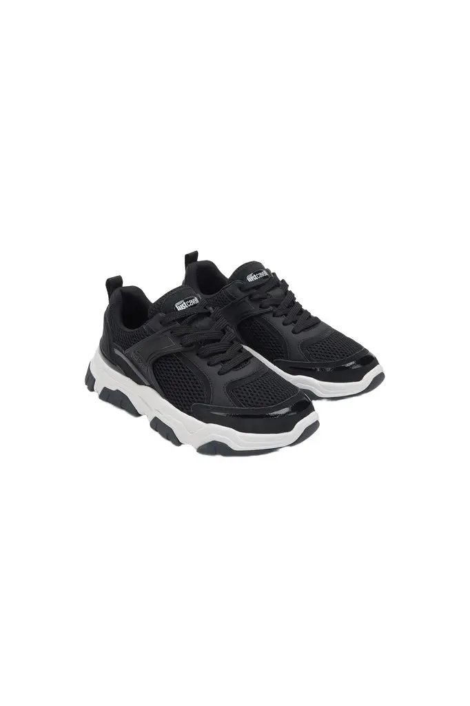 Roberto Cavalli Black Sneakers | Image 1 Roberto Cavalli Black Sneakers | Image 1