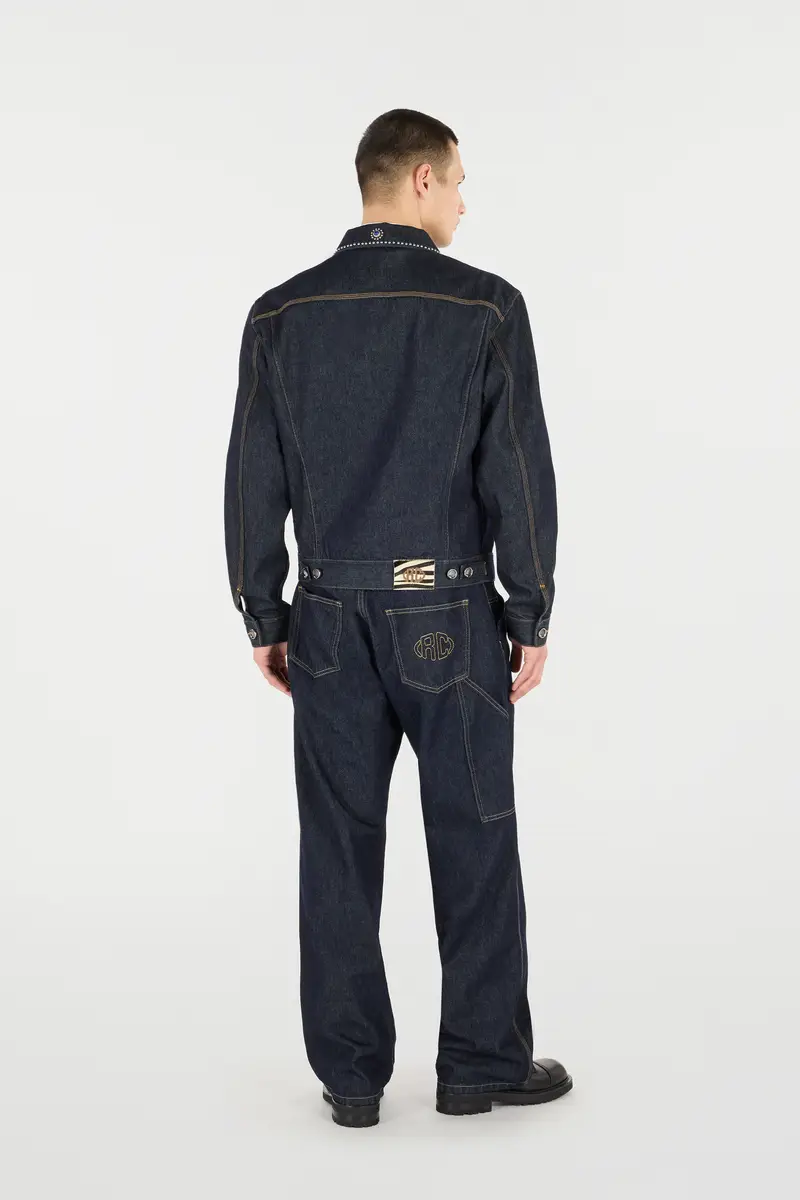 Roberto Cavalli Denim Jacket With Studs And Stones | Thumbnail 3 Roberto Cavalli Denim Jacket With Studs And Stones | Thumbnail 3