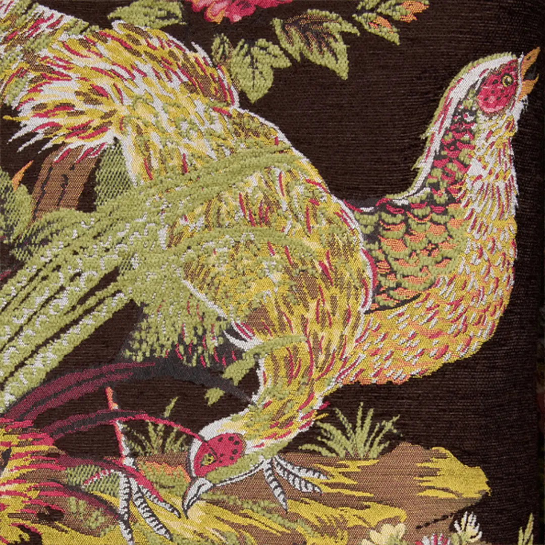 Roberto Cavalli Wool-Blend Coat With Oriental Bird Print | Thumbnail 4 Roberto Cavalli Wool-Blend Coat With Oriental Bird Print | Thumbnail 4