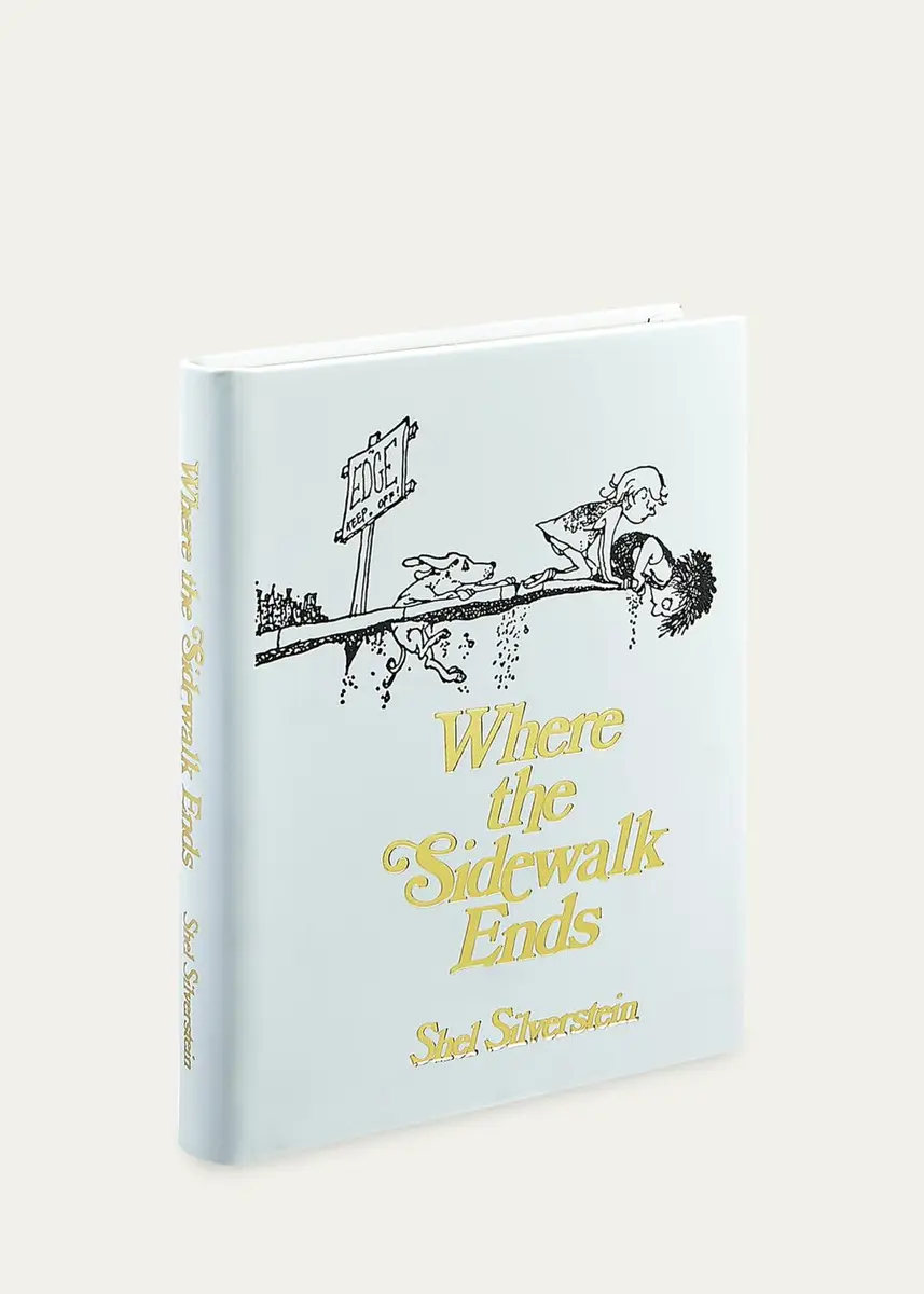 Graphic Image "Where the Sidewalk Ends" Leather Bound Book by Shel Silverstein | Thumbnail 2 Graphic Image "Where the Sidewalk Ends" Leather Bound Book by Shel Silverstein | Thumbnail 2