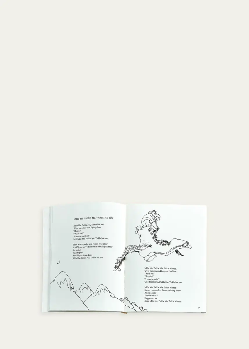 Graphic Image "Where the Sidewalk Ends" Leather Bound Book by Shel Silverstein | Thumbnail 3 Graphic Image "Where the Sidewalk Ends" Leather Bound Book by Shel Silverstein | Thumbnail 3