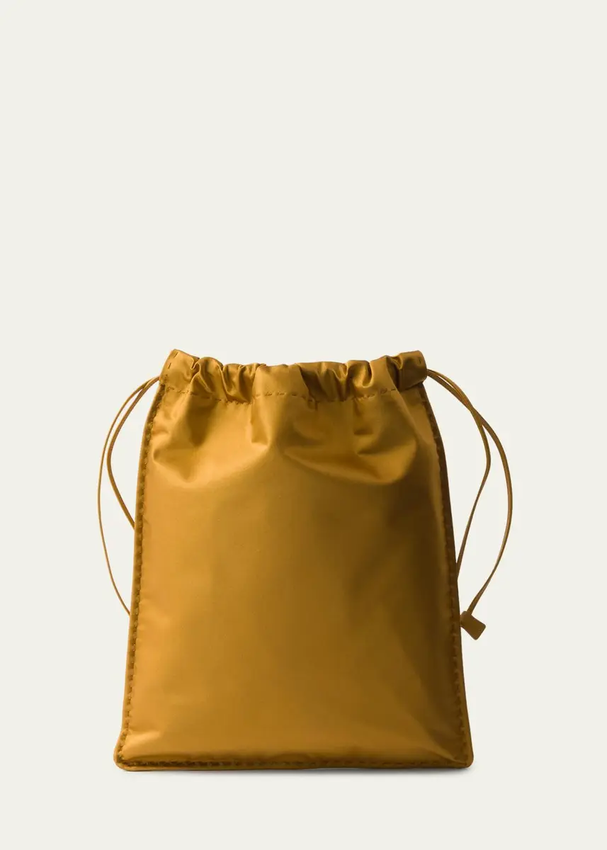 Prada Wish Silk Duchesse Drawstring Pouch Bag | Thumbnail 7 Prada Wish Silk Duchesse Drawstring Pouch Bag | Thumbnail 7