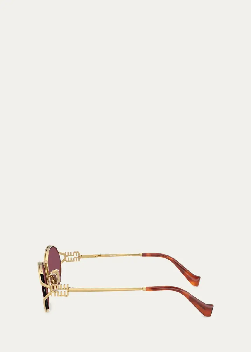 Miu Miu 54MM Oval Sunglasses | Thumbnail 2 Miu Miu 54MM Oval Sunglasses | Thumbnail 2