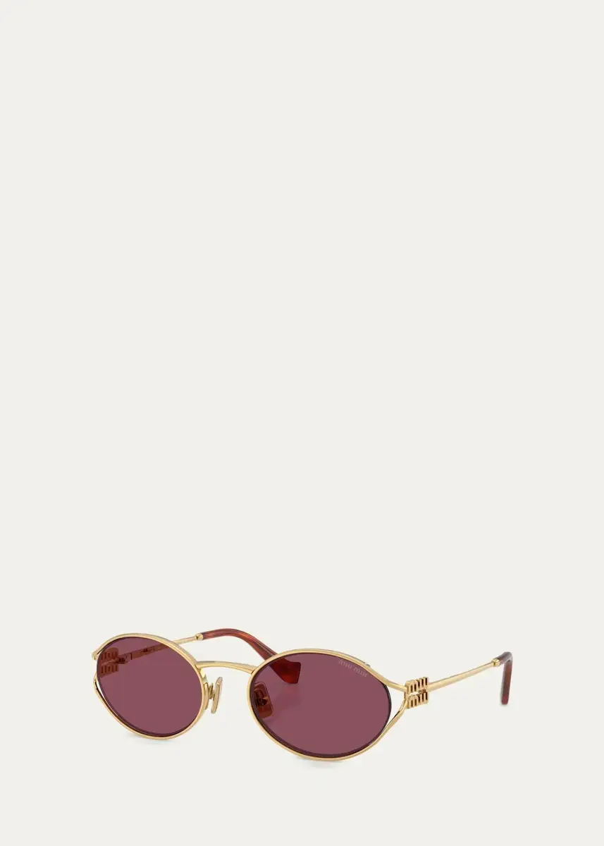 Miu Miu 54MM Oval Sunglasses | Thumbnail 3 Miu Miu 54MM Oval Sunglasses | Thumbnail 3