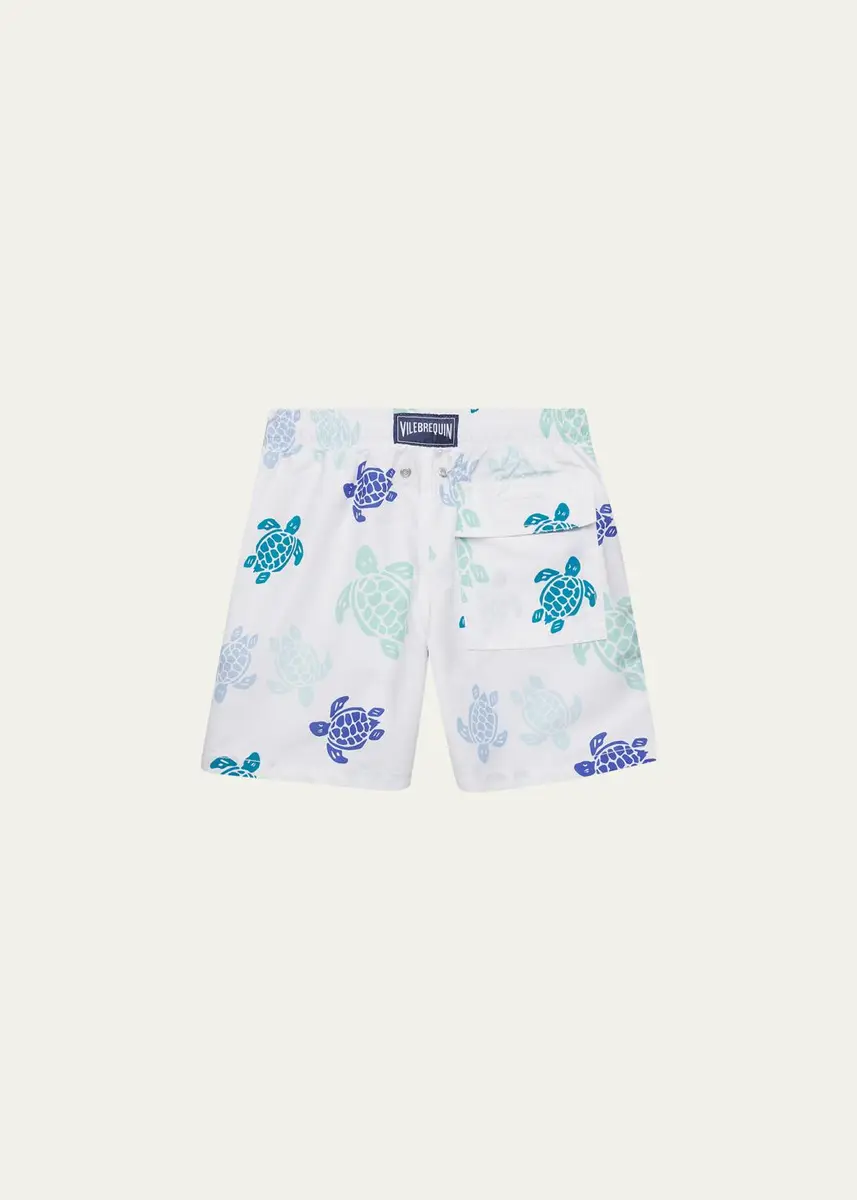 Vilebrequin Boys Tortues Print Swim Trunks | Thumbnail 2 Vilebrequin Boys Tortues Print Swim Trunks | Thumbnail 2