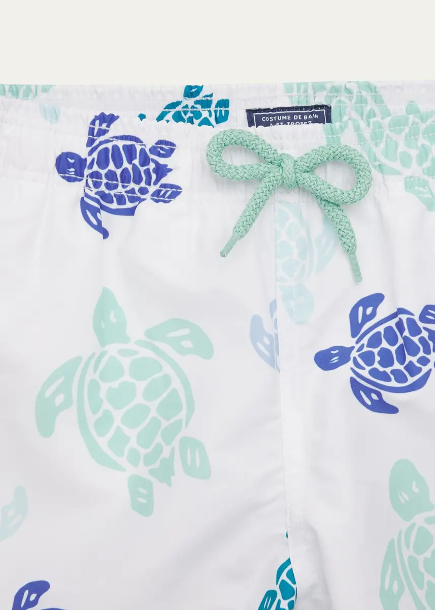 Vilebrequin Boys Tortues Print Swim Trunks | Thumbnail 3 Vilebrequin Boys Tortues Print Swim Trunks | Thumbnail 3