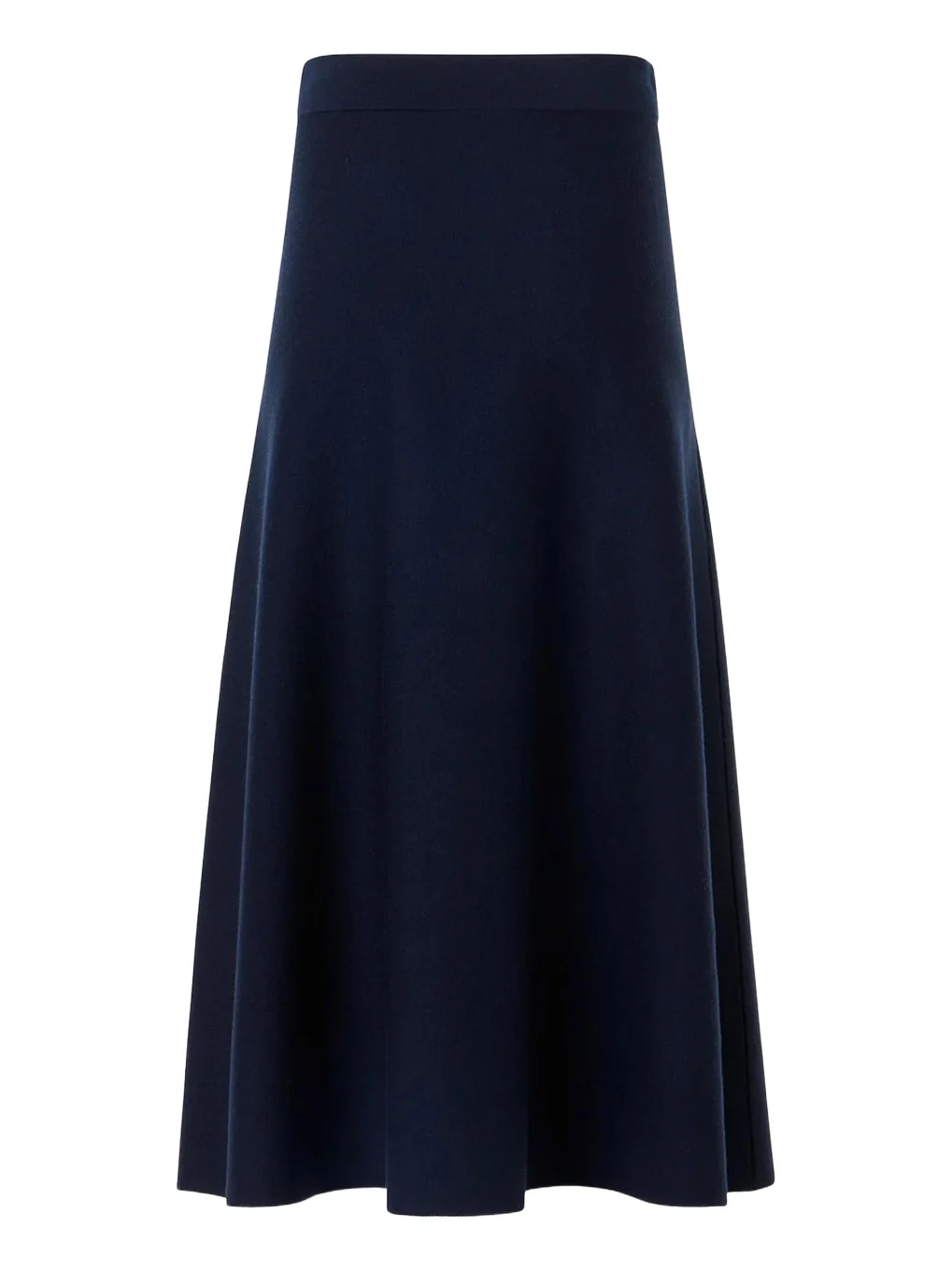 Stretch-Wool A-Line Midi Skirt Stretch-Wool A-Line Midi Skirt