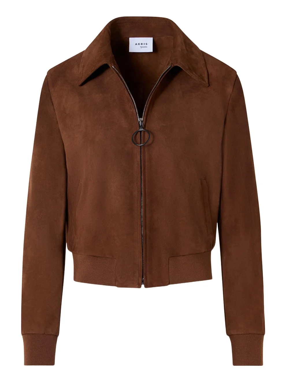 Suede Bomber Short Jacket Suede Bomber Short Jacket