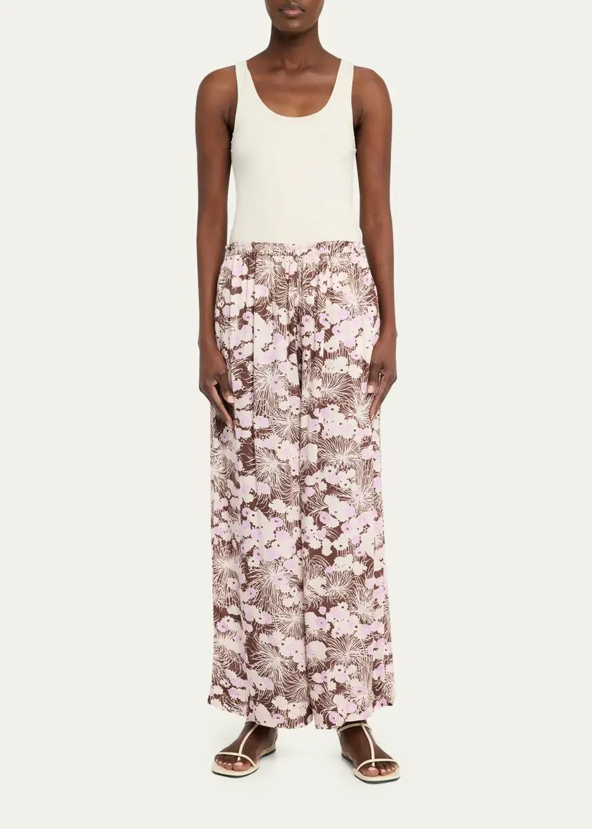 ALIX OF BOHEMIA Margie Dandelion Wide-Leg Pants | Thumbnail 2