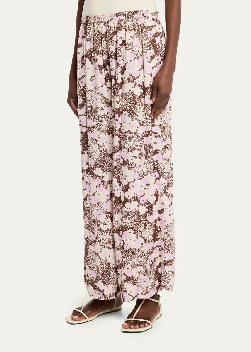 ALIX OF BOHEMIA Margie Dandelion Wide-Leg Pants | Thumbnail 4