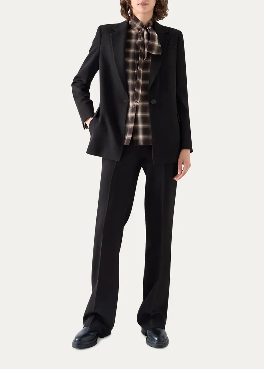 Akris punto Virgin Wool Boyfriend Blazer | Thumbnail 2