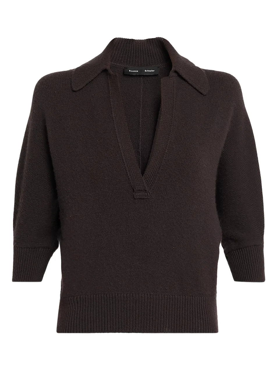 Proenza Schouler Vella Cashmere Top