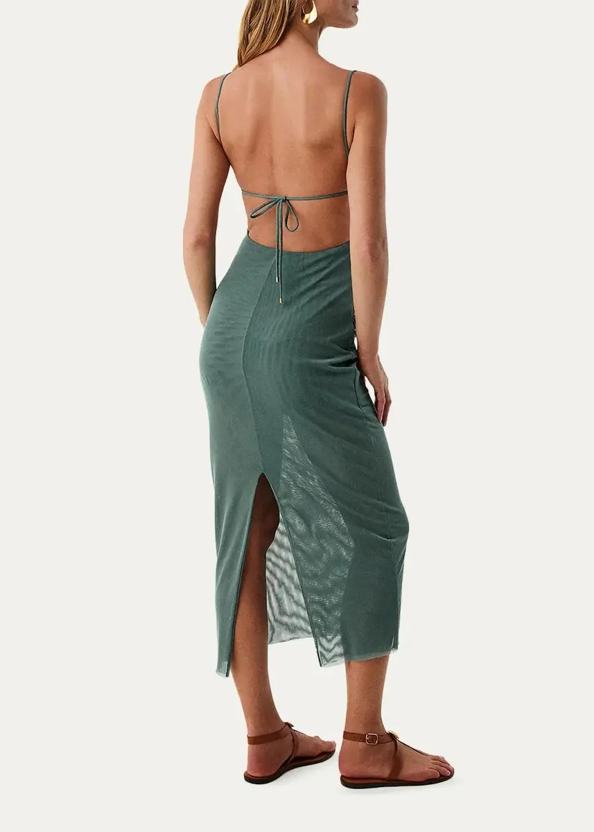 ViX Lorena Mesh Midi Dress | Thumbnail 3 ViX Lorena Mesh Midi Dress | Thumbnail 3