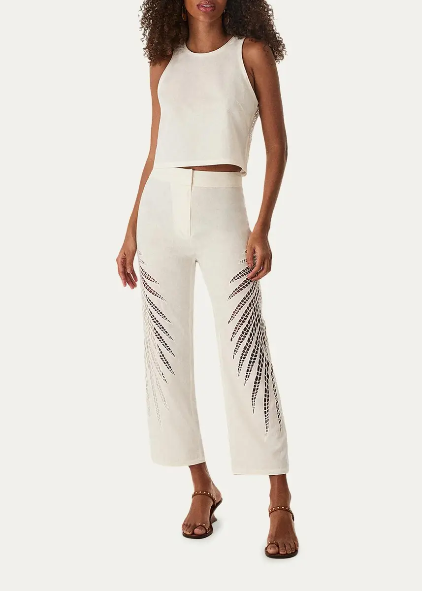 ViX Danna Eyelet Sleeveless Top | Thumbnail 2