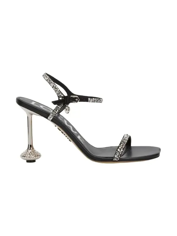 90mm Toy Embellished Suede Sandals