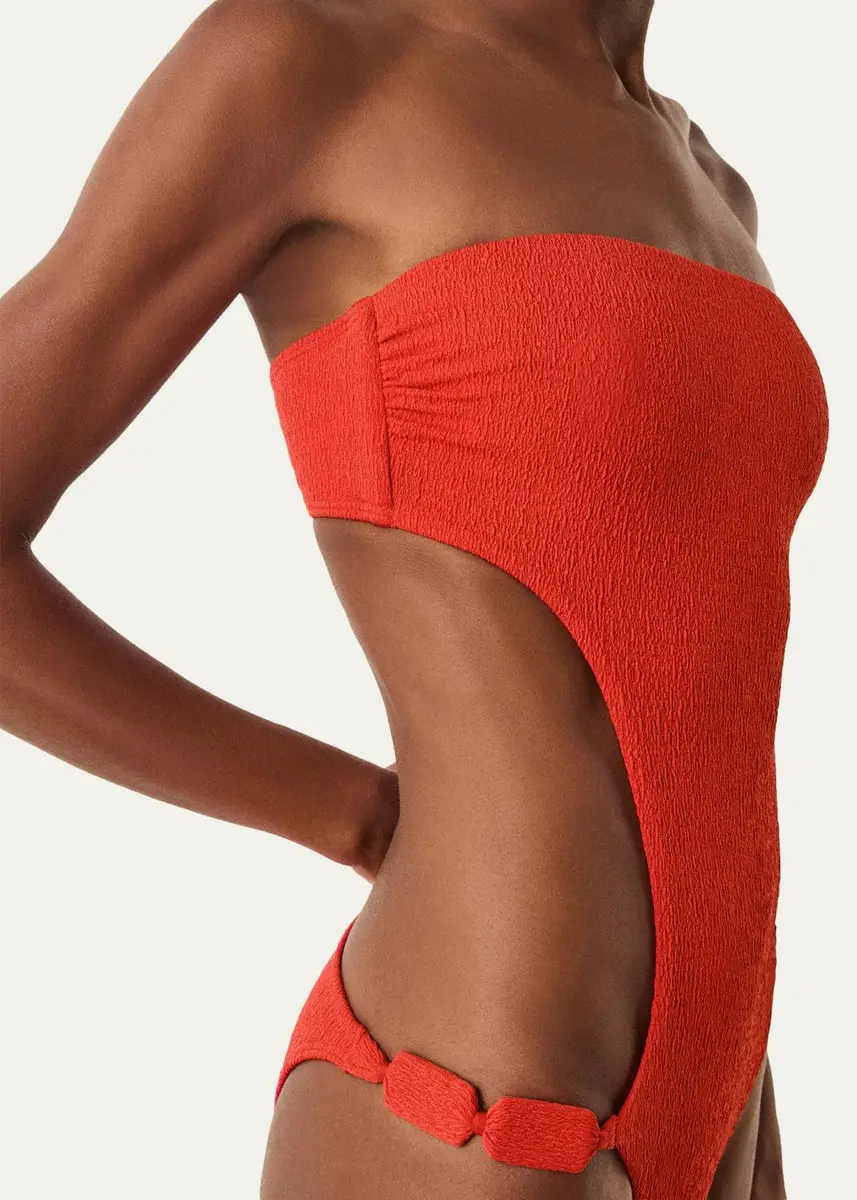 ViX Alix Bandeau One-Piece Swimsuit | Thumbnail 4 ViX Alix Bandeau One-Piece Swimsuit | Thumbnail 4