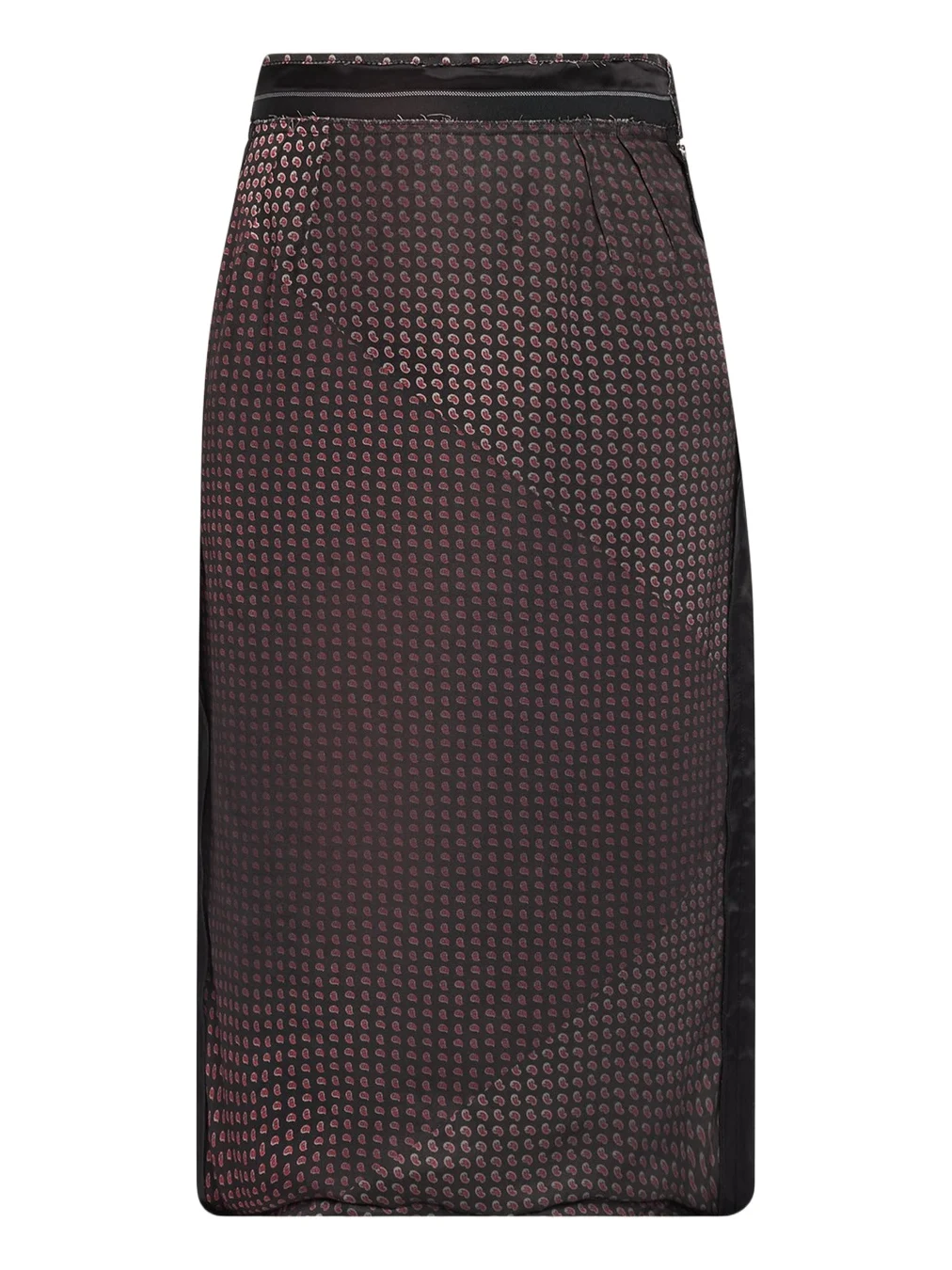 Paisley Print Midi Pencil Skirt Paisley Print Midi Pencil Skirt