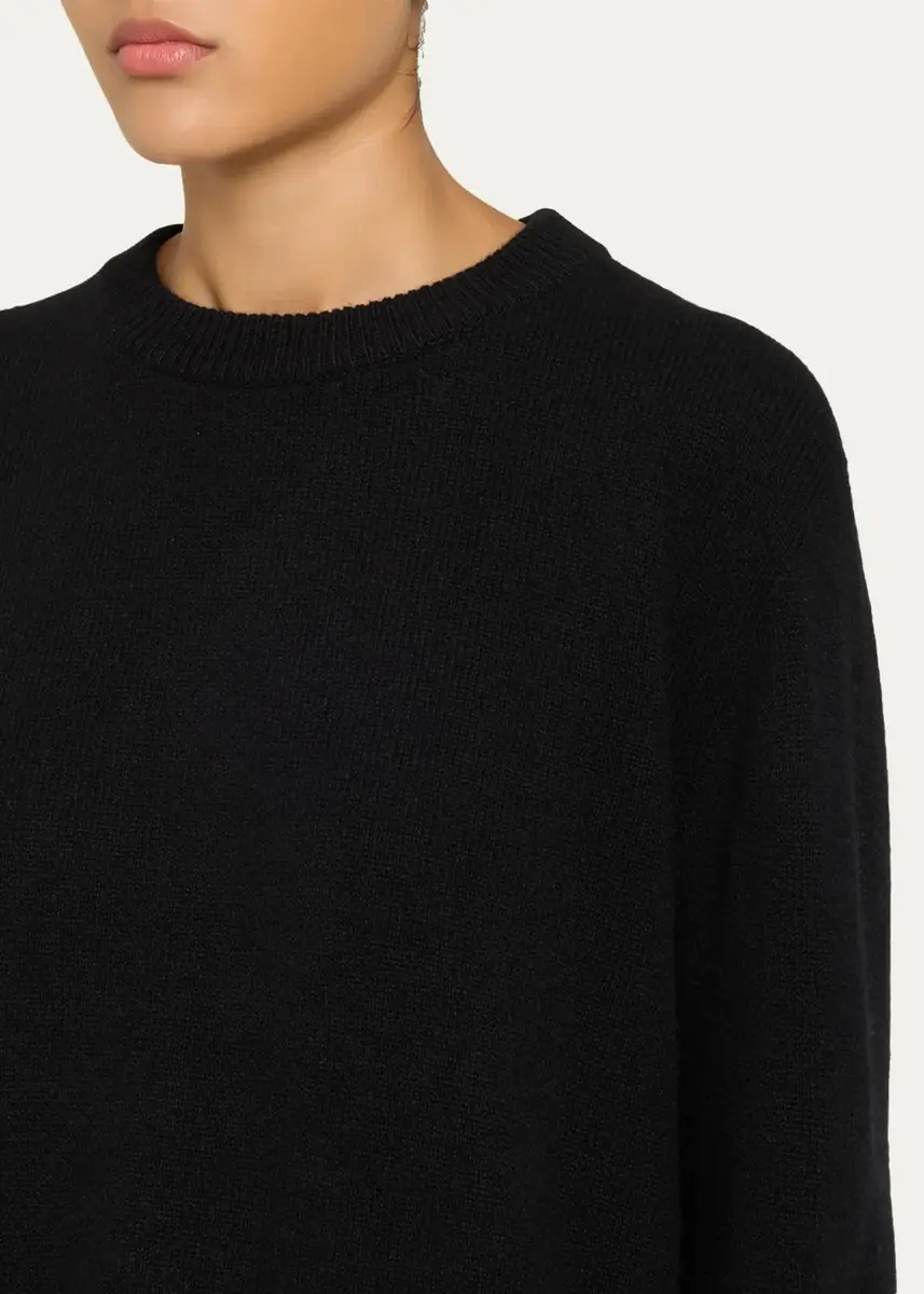 The Row Sibem Wool-Cashmere Crewneck Sweater | Thumbnail 5 The Row Sibem Wool-Cashmere Crewneck Sweater | Thumbnail 5