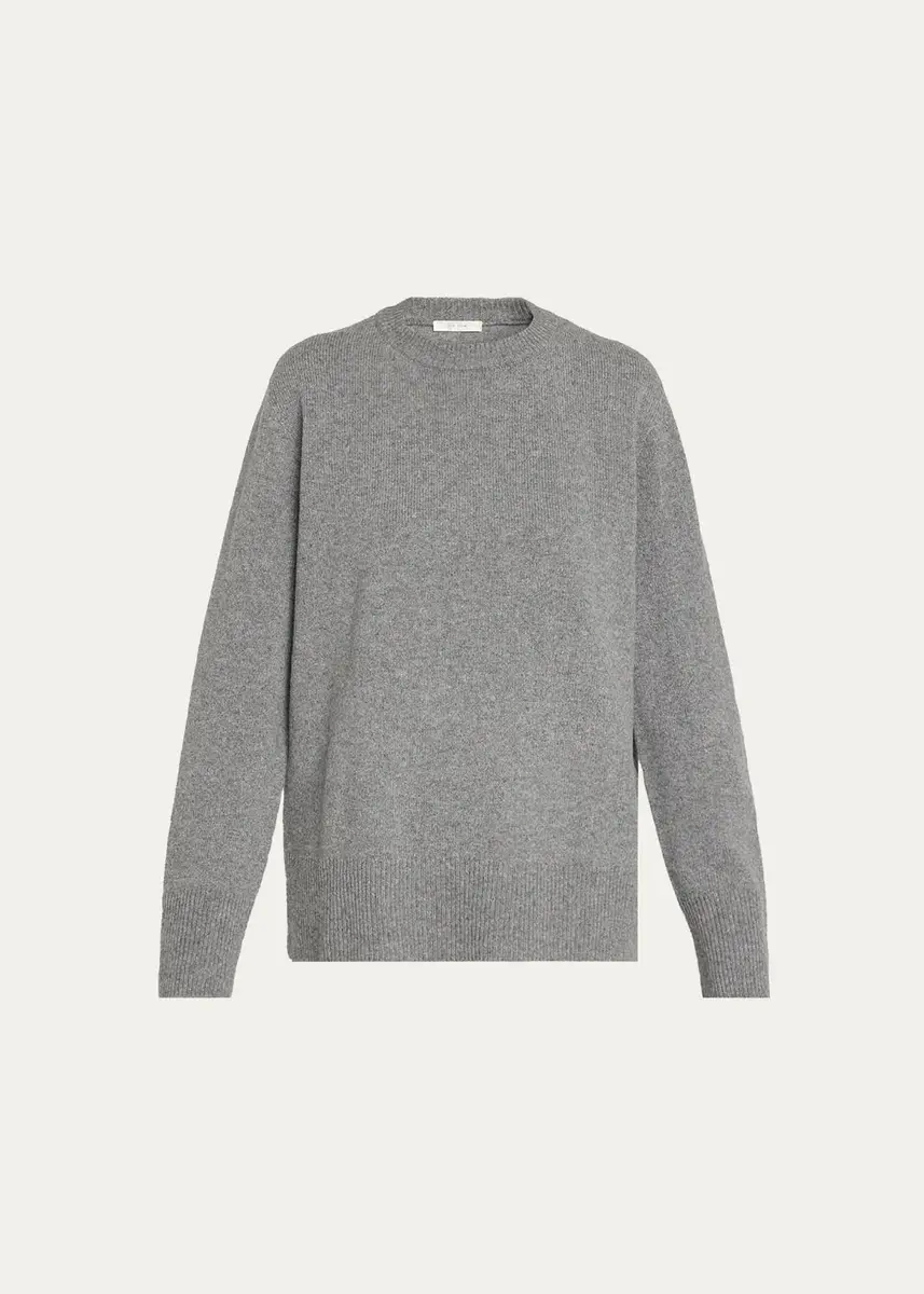 The Row Sibem Wool-Cashmere Crewneck Sweater | Thumbnail 6 The Row Sibem Wool-Cashmere Crewneck Sweater | Thumbnail 6