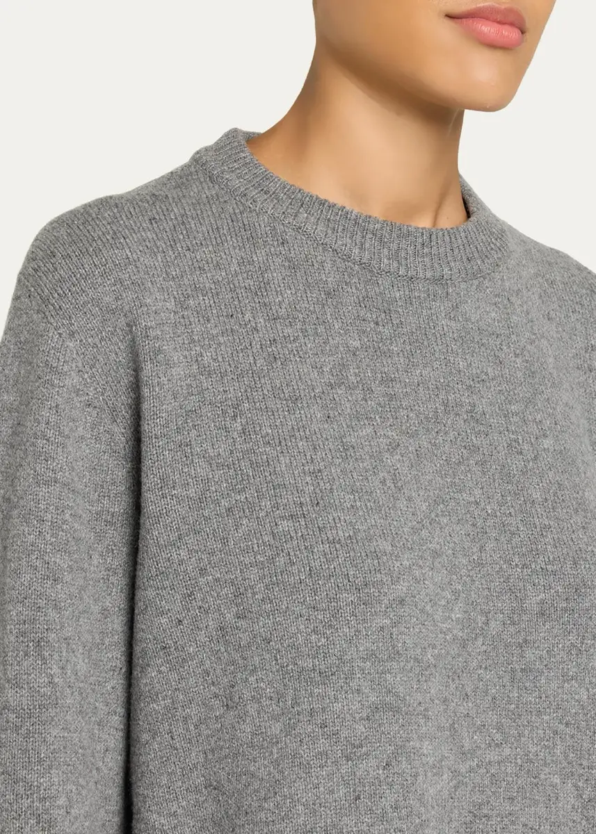 The Row Sibem Wool-Cashmere Crewneck Sweater | Thumbnail 10 The Row Sibem Wool-Cashmere Crewneck Sweater | Thumbnail 10