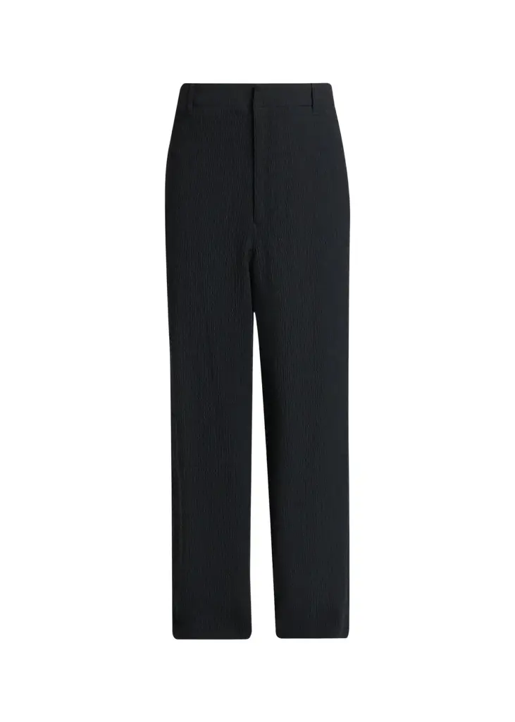Giorgio Armani Men's Wool-Blend Slim-Fit Trousers | Image 1 Giorgio Armani Men's Wool-Blend Slim-Fit Trousers | Image 1