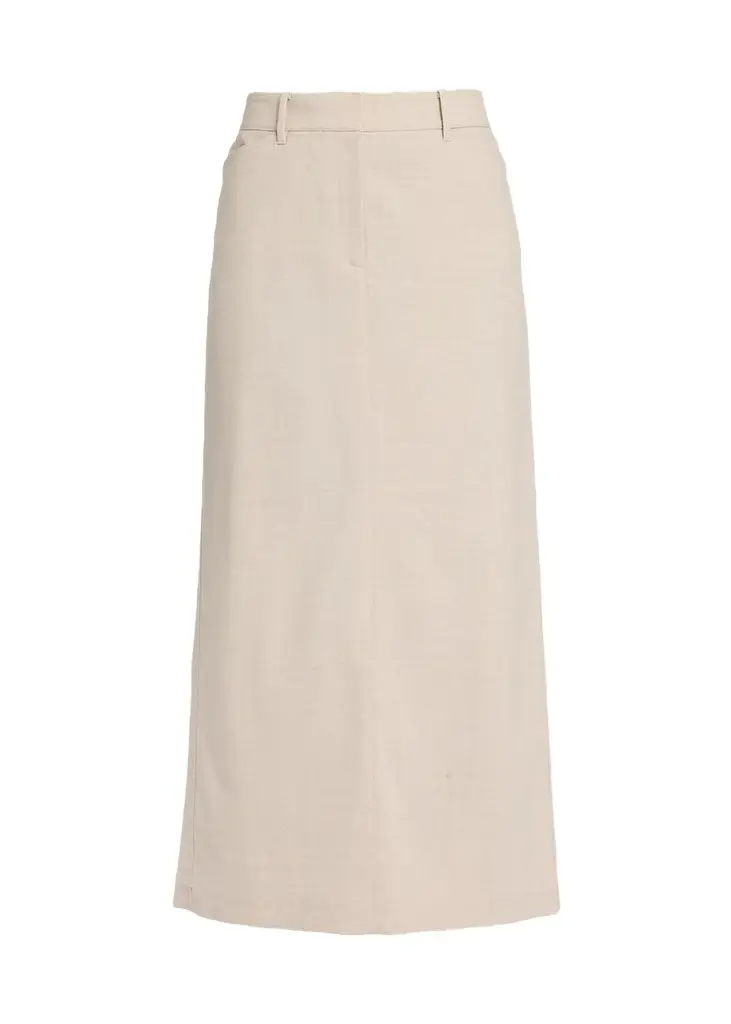 Lafayette 148 New York Stretch Wool Column Trouser Midi Skirt | Image 1 Lafayette 148 New York Stretch Wool Column Trouser Midi Skirt | Image 1