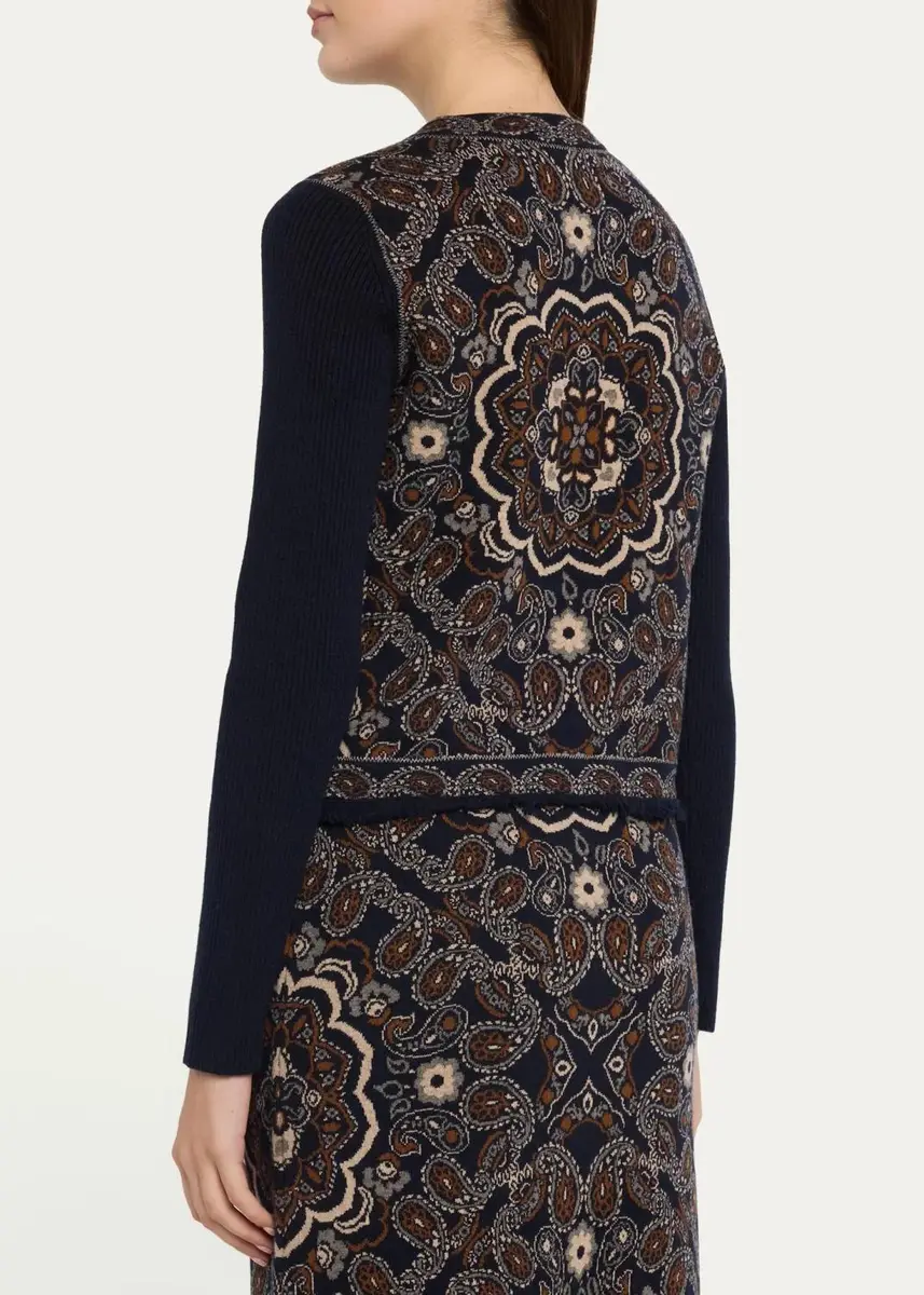 Cara Cara Alesia Paisley Jacquard Jacket | Thumbnail 3 Cara Cara Alesia Paisley Jacquard Jacket | Thumbnail 3