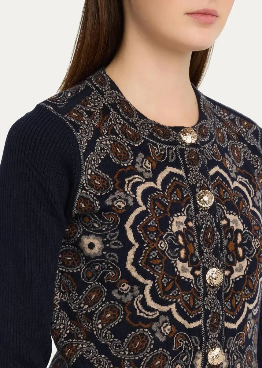 Cara Cara Alesia Paisley Jacquard Jacket | Thumbnail 5 Cara Cara Alesia Paisley Jacquard Jacket | Thumbnail 5