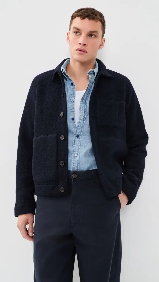 UNIVERSAL WORKS Wool Fleece Uniform Jacket | Thumbnail 2 UNIVERSAL WORKS Wool Fleece Uniform Jacket | Thumbnail 2