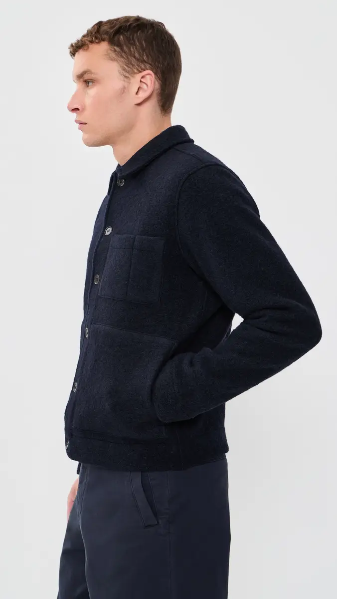 UNIVERSAL WORKS Wool Fleece Uniform Jacket | Thumbnail 4 UNIVERSAL WORKS Wool Fleece Uniform Jacket | Thumbnail 4