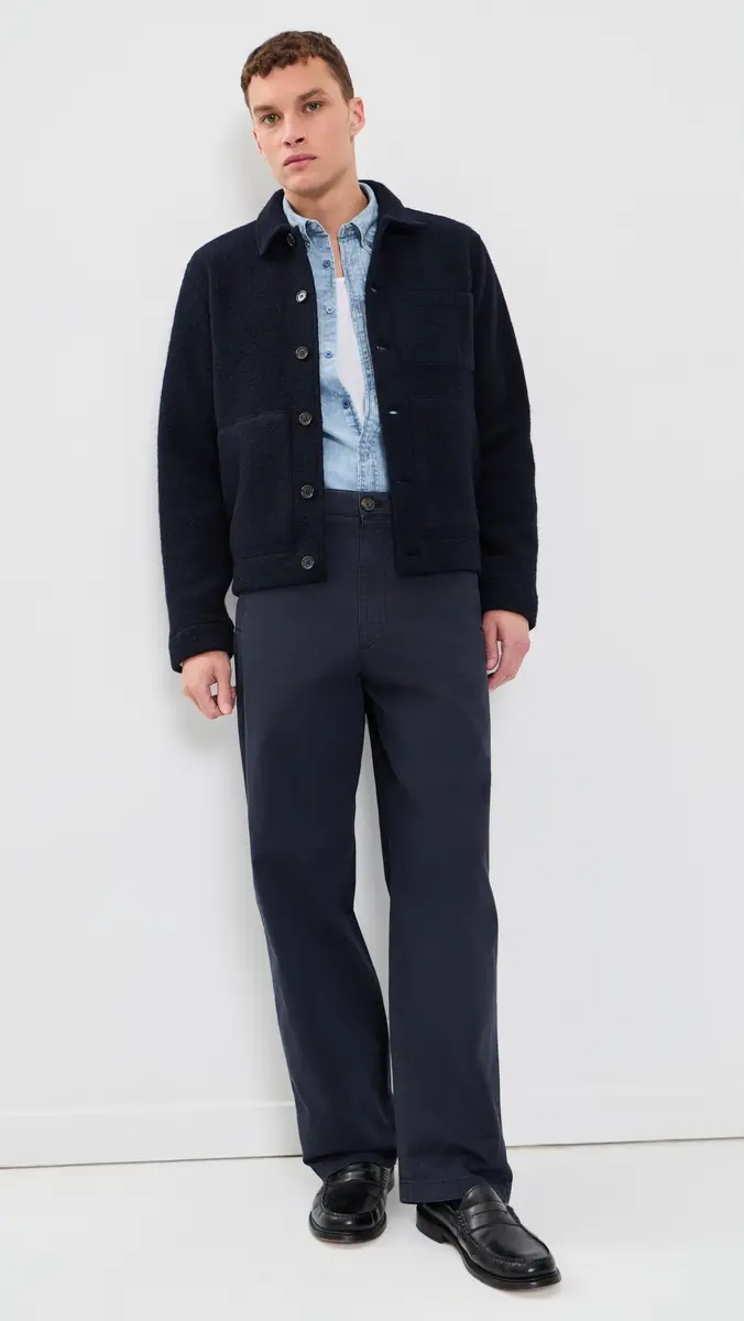 UNIVERSAL WORKS Wool Fleece Uniform Jacket | Thumbnail 5 UNIVERSAL WORKS Wool Fleece Uniform Jacket | Thumbnail 5