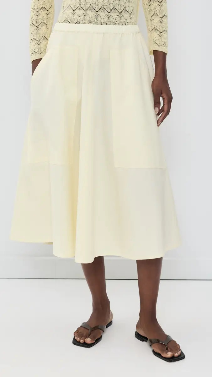 Vince Pocket Full Skirt | Thumbnail 2 Vince Pocket Full Skirt | Thumbnail 2