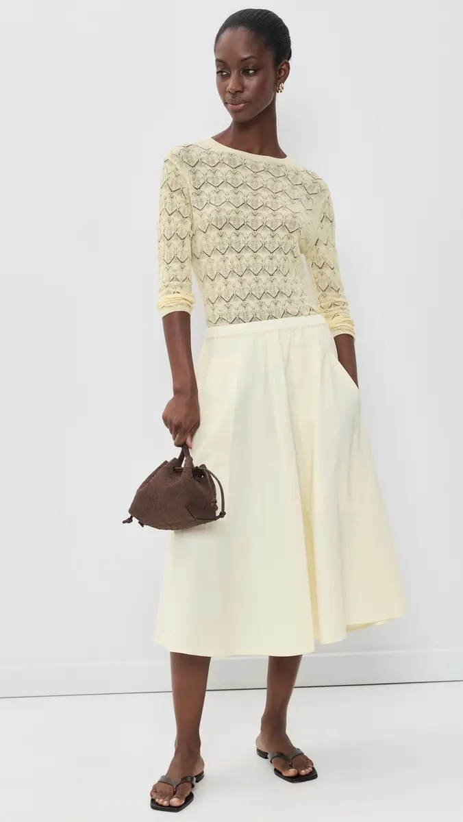 Vince Pocket Full Skirt | Thumbnail 5 Vince Pocket Full Skirt | Thumbnail 5