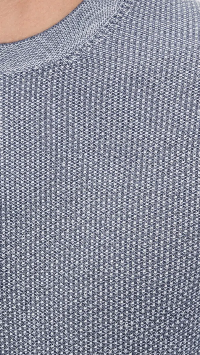 Vince Geo Jacquard Crew Neck Sweater | Thumbnail 6 Vince Geo Jacquard Crew Neck Sweater | Thumbnail 6