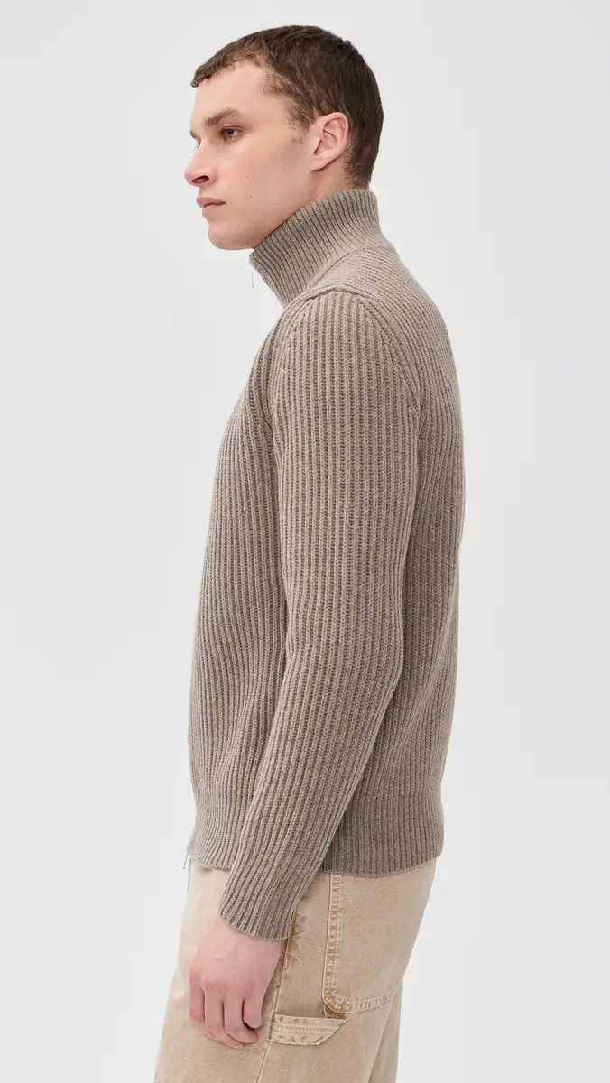 MM6 MAISON MARGIELA Full Zip Sweater | Thumbnail 4 MM6 MAISON MARGIELA Full Zip Sweater | Thumbnail 4