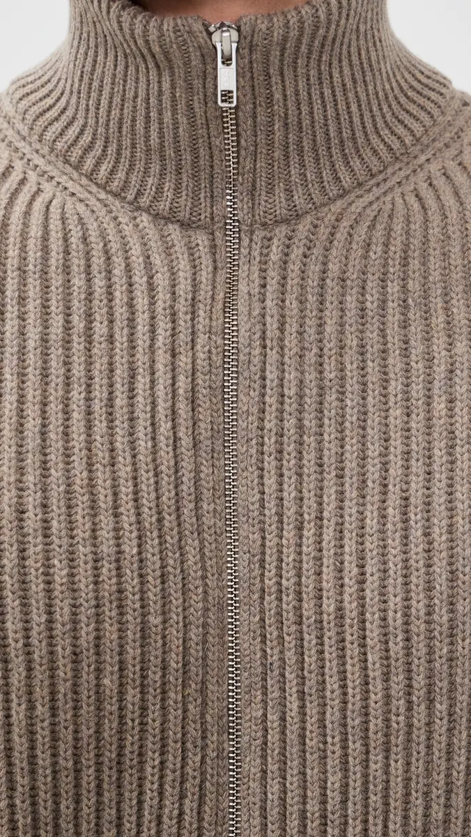 MM6 MAISON MARGIELA Full Zip Sweater | Thumbnail 6 MM6 MAISON MARGIELA Full Zip Sweater | Thumbnail 6
